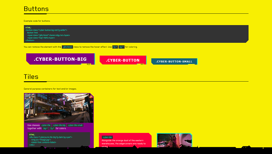 cyberpunk-css